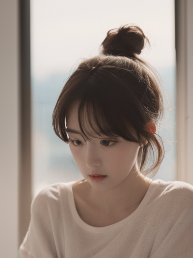 如何通过绘画展现“裤子勒出的凹痕”这一细节——以女生为主题的设计思路